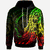 Cook Islands Hoodie Polynesian Pattern Style Reggae Color Unisex Reggae - Polynesian Pride