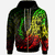 Kanaka Maoli Zip Hoodie Polynesian Pattern Style Reggae Color Unisex Reggae - Polynesian Pride