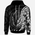 Marshall Islands Hoodie Polynesian Pattern Style Unisex Black - Polynesian Pride