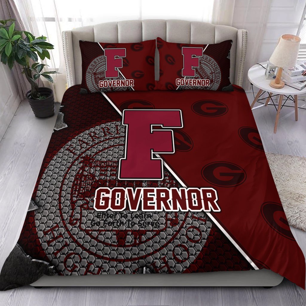 Hawaii Bedding Set - Farrington High Bedding Set - AH Red - Polynesian Pride