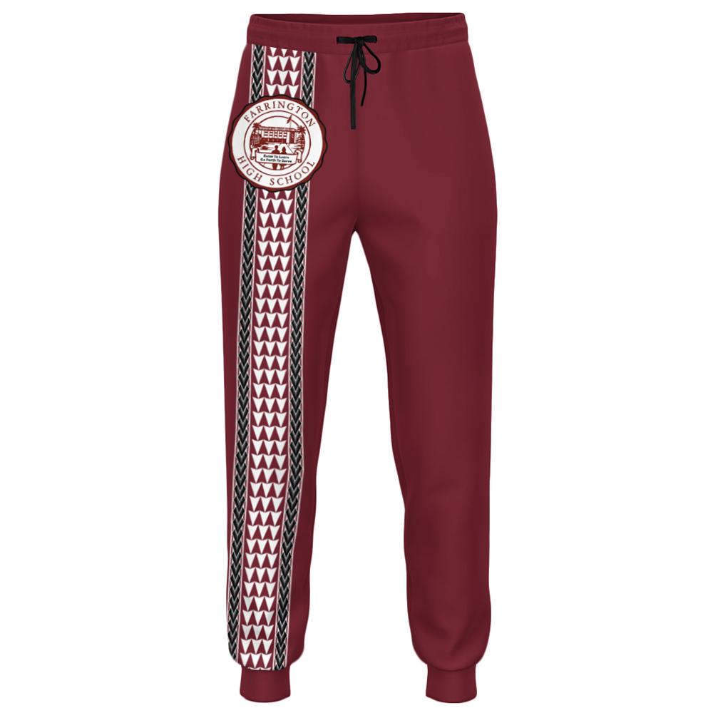 Hawaii - Farrington High Joggers Pant AH Unisex Red - Polynesian Pride