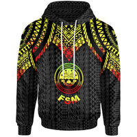 Federated States of Micronesia Hoodie Polynesian Armor Style Reagge Unisex Reagge - Polynesian Pride