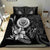 Federated States of Micronesia Bedding Set - Fish With Plumeria Flowers Style - Polynesian Pride