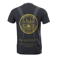 Federated States of Micronesia All Over Print T Shirt Passport Federated States of Micronesia - Polynesian Pride