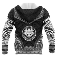Federated States of Micronesia Polynesian Chief Custom Hoodie Black Version Unisex Black - Polynesian Pride