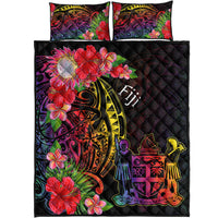 Fiji Quilt Bed Set - Tropical Hippie Style - Polynesian Pride
