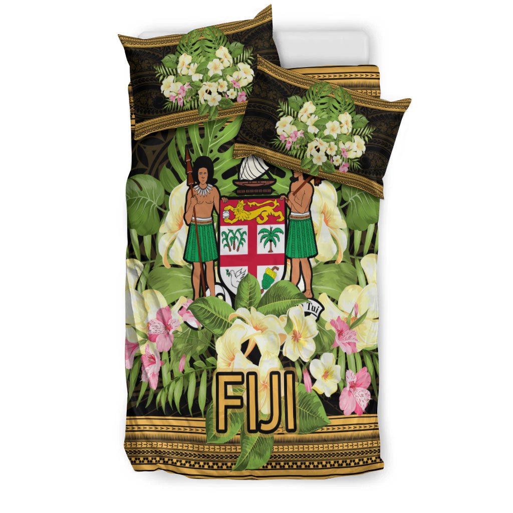 Fiji Bedding Set - Polynesian Gold Patterns Collection - Polynesian Pride