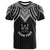 Fiji Custom T Shirt Polynesian Armor Style Black Unisex Black - Polynesian Pride