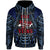 Fiji Zip up Hoodie Blood Runs Through My Veins Style Flag Unisex Blue - Polynesian Pride