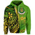 Custom Tonga Fire and Emergency Services Hoodie Polynesian Minimalist Style LT9 Zip Hoodie Green - Polynesian Pride