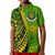 Tonga Fire and Emergency Services Polo Shirt Polynesian Minimalist Style LT9 Kid Green - Polynesian Pride