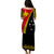 PNG Puletasi Dress Papua Flag Simple Style LT7 - Polynesian Pride