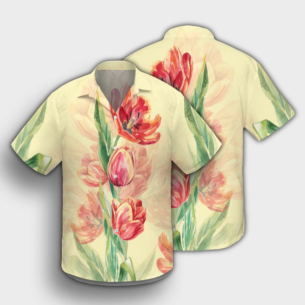 Flower Art Hawaiian Shirt - AH - Polynesian Pride