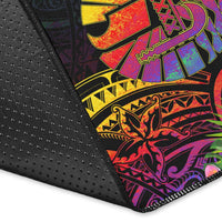 French Polynesia Area Rug - Tropical Hippie Style - Polynesian Pride