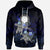 CNMI Polynesian Hoodie Blue Turtle Couple Unisex Blue - Polynesian Pride