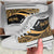 Niue Custom Personalised High Top Shoes Gold - Polynesian Tentacle Tribal Pattern - Polynesian Pride