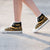 Tokelau High Top Shoes Gold - Polynesian Tentacle Tribal Pattern - Polynesian Pride