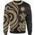 Northern Mariana Islands Sweater - Gold Tentacle Turtle Unisex Gold - Polynesian Pride