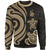 New Caledonia Sweater - Gold Tentacle Turtle Unisex Gold - Polynesian Pride