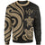 Kosrae Sweater - Gold Tentacle Turtle Unisex Gold - Polynesian Pride