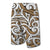 Hawaii Polynesian Maori Ethnic Ornament Board Shorts Gold - Polynesian Pride