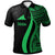 Tokelau Polo Shirt Green Polynesian Tentacle Tribal Pattern Unisex Green - Polynesian Pride