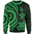 New Caledonia Sweater - Green Tentacle Turtle Unisex Green - Polynesian Pride