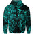 Custom Gemini Zodiac Polynesian Hoodie Unique Style Turquoise LT8 - Polynesian Pride