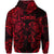 Gemini Zodiac Polynesian Zip Hoodie Unique Style Red LT8 - Polynesian Pride