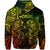 Gemini Zodiac Polynesian Zip Hoodie Unique Style Reggae LT8 - Polynesian Pride