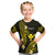 Hawaii T Shirt Gold Polynesian Line Style LT9 Kid Gold - Polynesian Pride