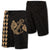 Hawaii Kakau Polynesian Anchor Board Shorts - Gold Men Gold - Polynesian Pride