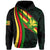 Hawaii Polynesian Kanaka Flag Hoodie Green Ten Style - Polynesian Pride