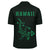 Kakau Polynesian Hammerhead Shark Map Hawaii Shirt - Green - Polynesian Pride