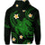 Hawaii Hoodiean Turtle Plumeria Mixed Polynesian Green Style LT9 - Polynesian Pride