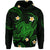 Custom Hawaii Hoodiean Turtle Plumeria Mixed Polynesian Green Style LT9 Hoodie Green - Polynesian Pride