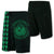Hawaii Kakau Polynesian Coat Of Arms Board Shorts - Green Men Green - Polynesian Pride