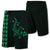 Hawaii Kakau Polynesian Hammerhead Shark Board Shorts - Green Men Green - Polynesian Pride