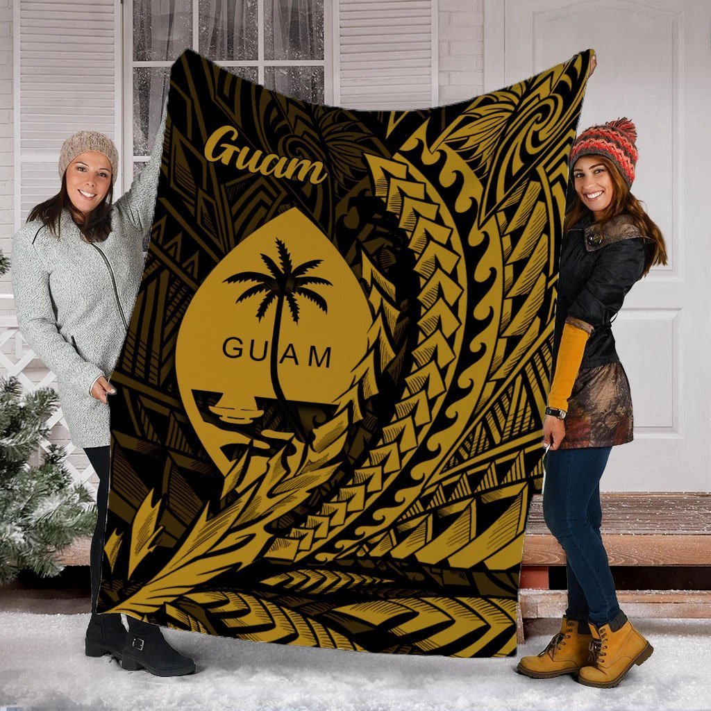 Guam Premium Blanket - Wings style - Polynesian Pride
