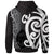 Guam Custom Personalized Hoodie Micronesian Maori Pattern Style White - Polynesian Pride