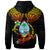 Guam Zip up Hoodie Lizard Good Chest - Polynesian Pride