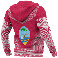 Guam Polynesian Chief Hoodie Red Version - Polynesian Pride