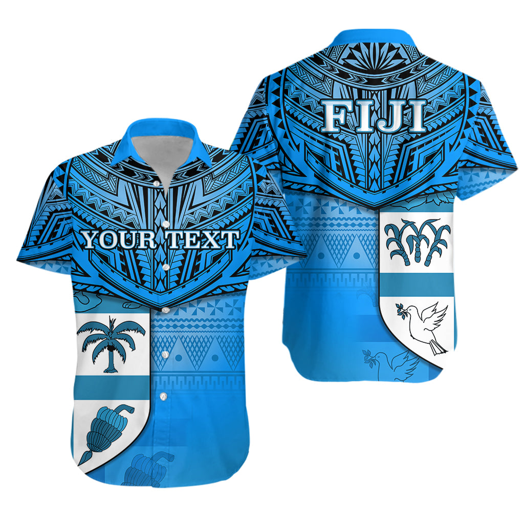 (Custom Personalised) Fiji Creative Hawaiian Shirt Love Country LT13 Unisex Blue - Polynesian Pride