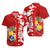 Tonga Unique Hawaiian Shirt Camouflage with Tongan Pattern LT13 Unisex Red - Polynesian Pride