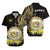 Hawaiian Polynesian Hawaiian Shirt Gold Seal of Hawaii LT13 Unisex Gold - Polynesian Pride