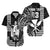 (Custom Text and Number) Hawaii Day Kakau Hawaiian Shirt Proud To Be Hawaiian Black King Kamehameha and Kanaka Maoli LT13 Black - Polynesian Pride