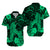 Hawaii Hawaiian Shirt Polynesia Green Beautiful Hula Girl LT13 Unisex Green - Polynesian Pride