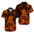 Hawaii Hawaiian Shirt Polynesia Orange Octopus LT13 Unisex Orange - Polynesian Pride