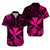 Hawaii Matching Dress and Hawaiian Shirt Polynesia Pink Kanaka Maoli LT13 - Polynesian Pride