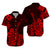 Hawaii Ukulele Matching Tropical Outfits For Couples with Hibiscus Red LT13 - Polynesian Pride